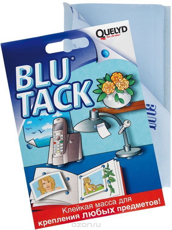 Офисный пластилин "Blu Tack"