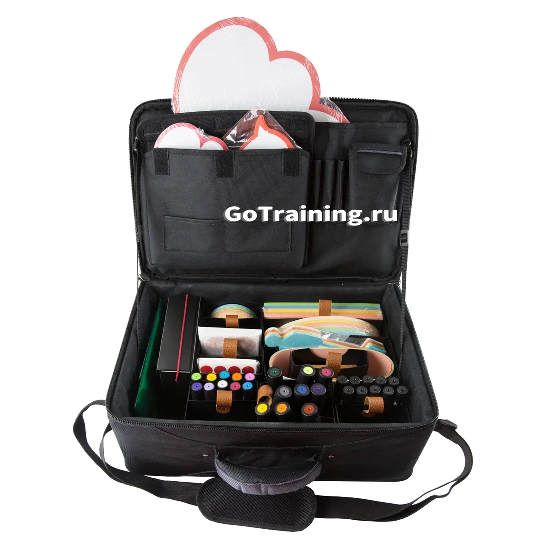 Чемодан фасилитатора (тренера) с наполнением