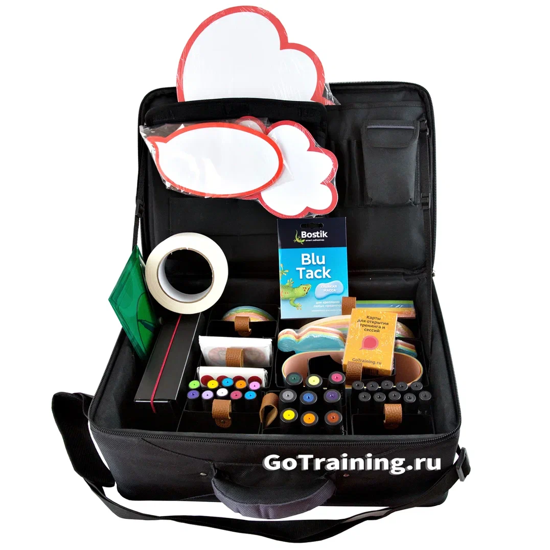 Чемодан фасилитатора (тренера) с наполнением